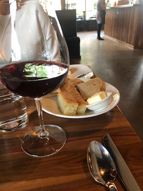 wine and bread