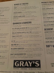 burger menu