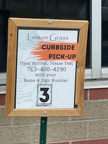 curbside sign