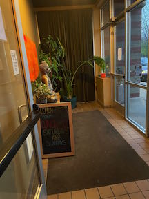 entrance