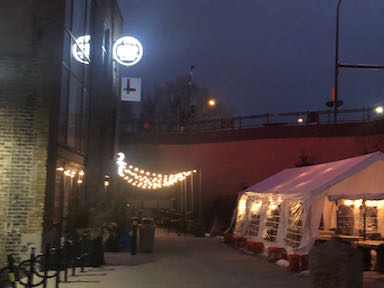 Outside 612 brewery