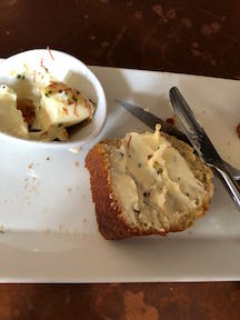 buttered bread