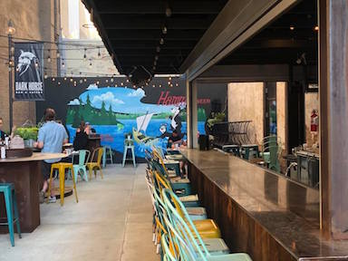 Patio bar