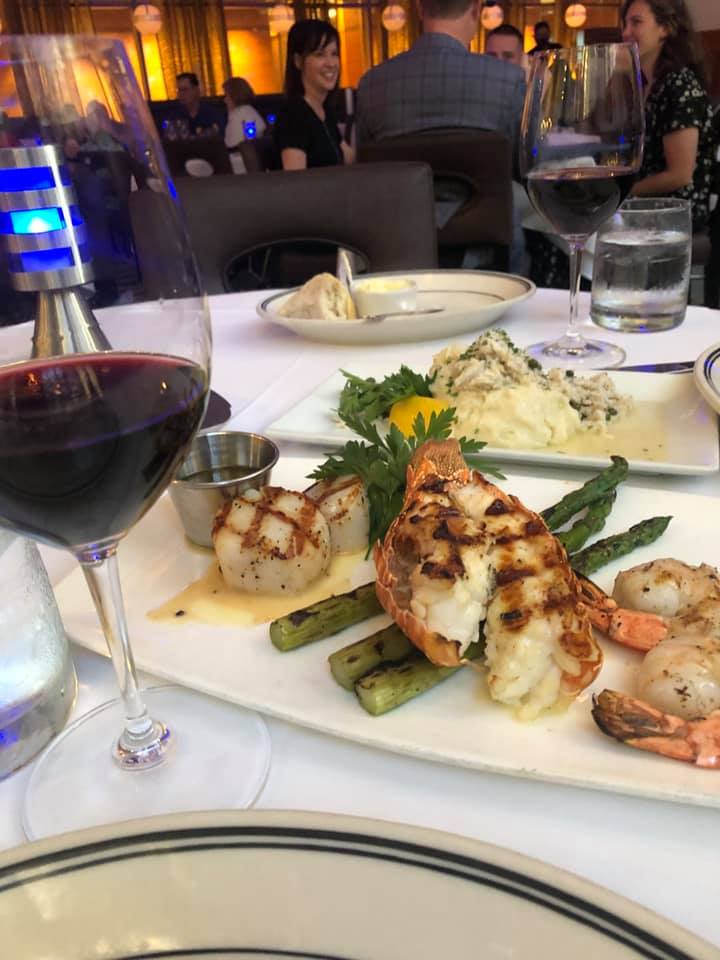 seafood entre