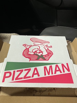 top of box