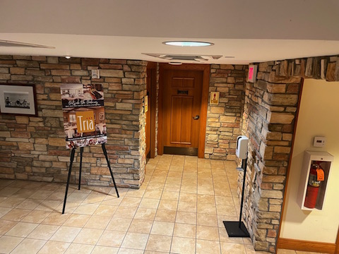 restrooms